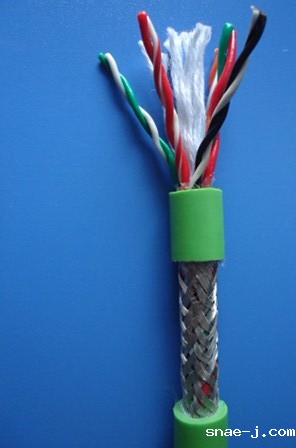 耐弯曲双绞屏蔽拖链电缆