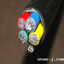VLV 4×50+1×25铝芯电力电缆 铝电缆